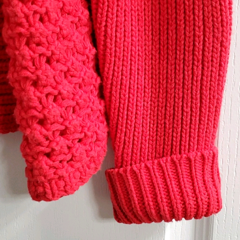 Chicos Pink Knitted Shrug EUC - Picture 4 of 13